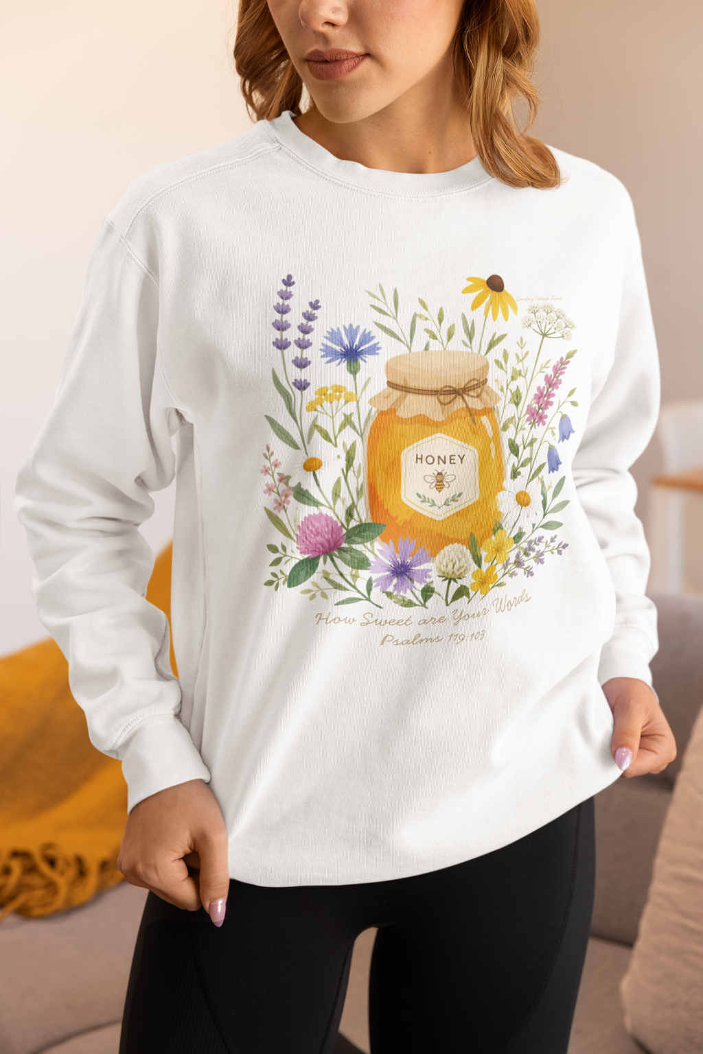 How Sweet Are Your Words Shirt, Psalm 119:103 Shirt, Christian Floral Shirt, Bible Verse Shirt, Christian Women’s Gift, Faith Shirt