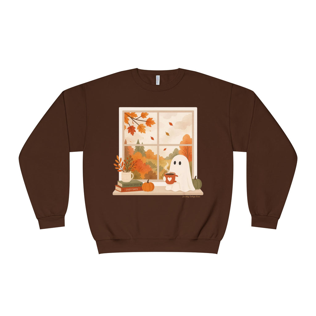 Cozy Little Ghost Shirt, Cute Ghost Sweatshirt, Fall Halloween Shirt, Cozy Halloween Shirt, Autumn Ghost Shirt, Spooky Season Gift