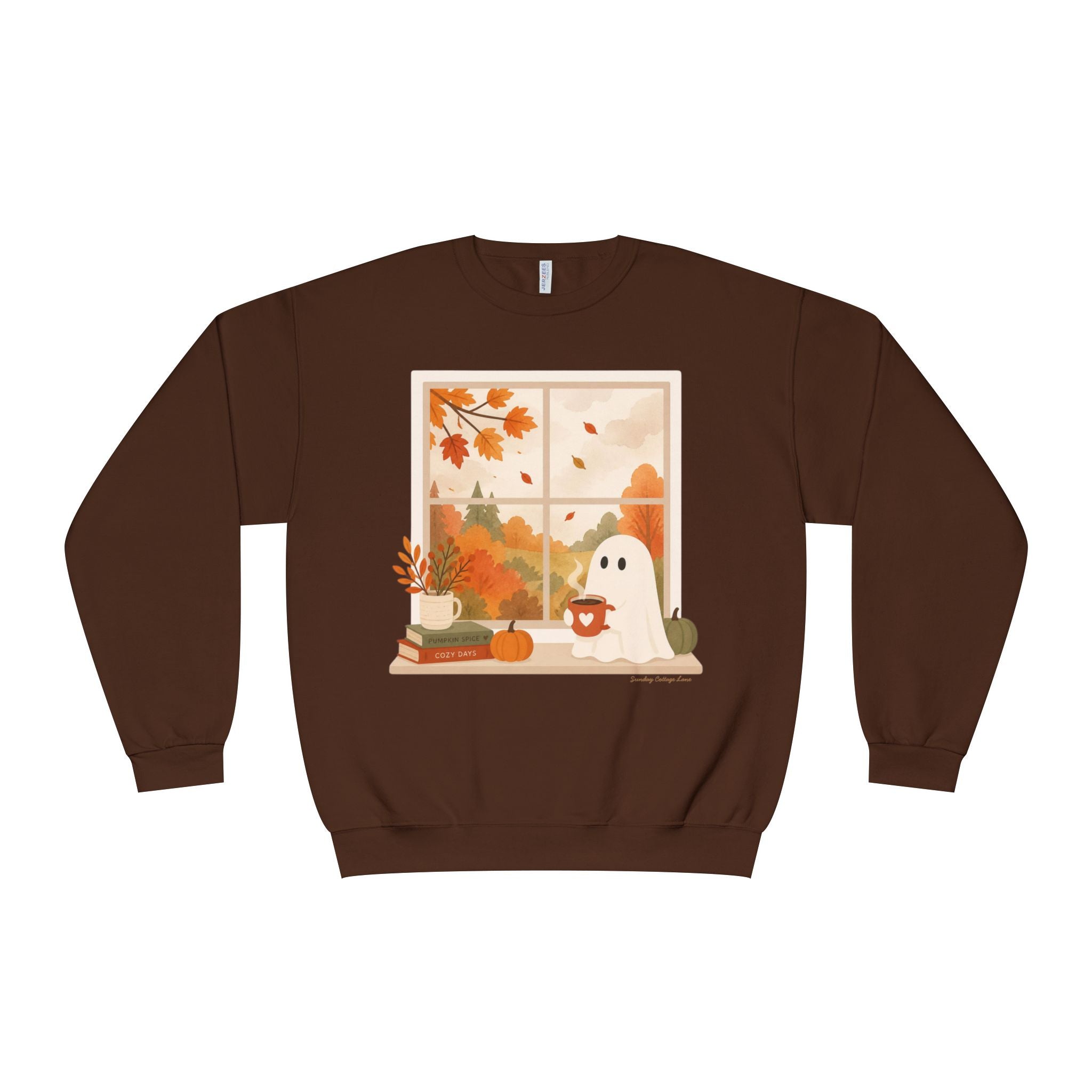 Cozy Little Ghost Shirt, Cute Ghost Sweatshirt, Fall Halloween Shirt, Cozy Halloween Shirt, Autumn Ghost Shirt, Spooky Season Gift
