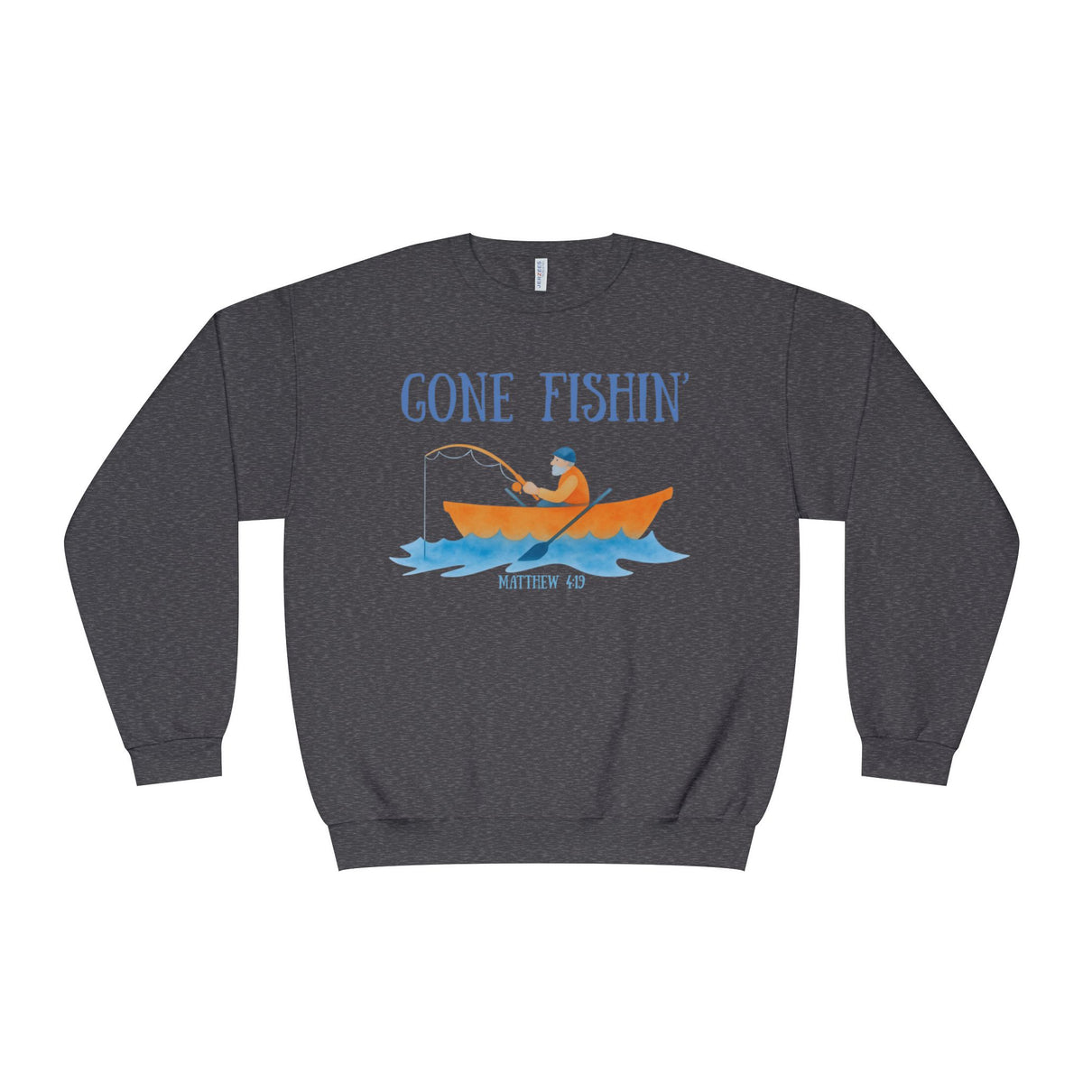 Gone Fishin' Sweatshirt - Cozy Fishing Crewneck for Outdoor Anglers