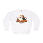 Just Here for the Treats Sweatshirt, Halloween Ghost Sweatshirt, Cute Halloween Shirt, Pumpkin Sweatshirt, Spooky Season Gift