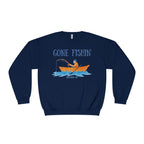 Gone Fishin' Sweatshirt - Cozy Fishing Crewneck for Outdoor Anglers