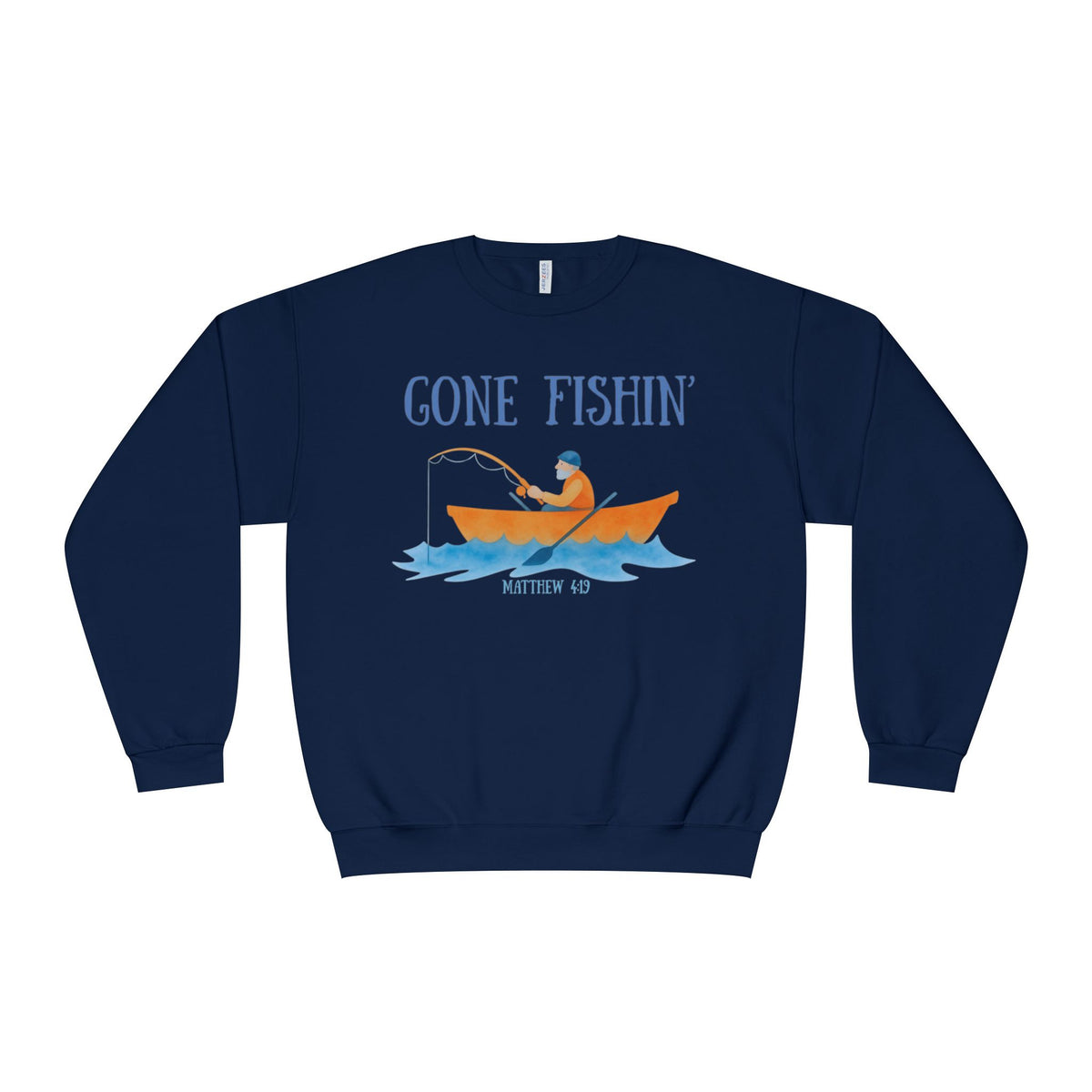 Gone Fishin' Sweatshirt - Cozy Fishing Crewneck for Outdoor Anglers