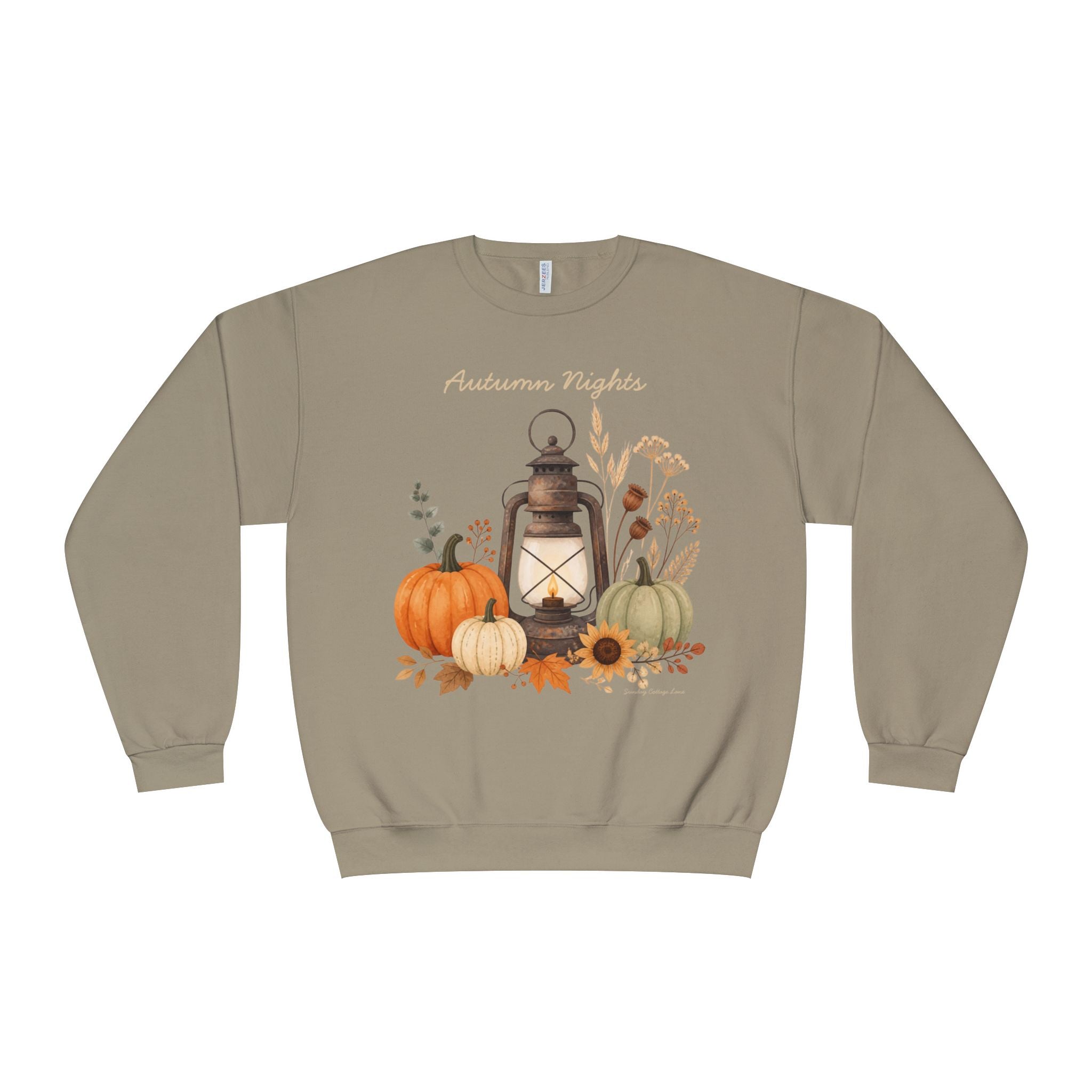 Autumn Nights Sweatshirt, Fall Sweatshirt, Cozy Fall Shirt, Pumpkin Sweatshirt, Autumn Graphic Sweatshirt, Fall Women’s Gift