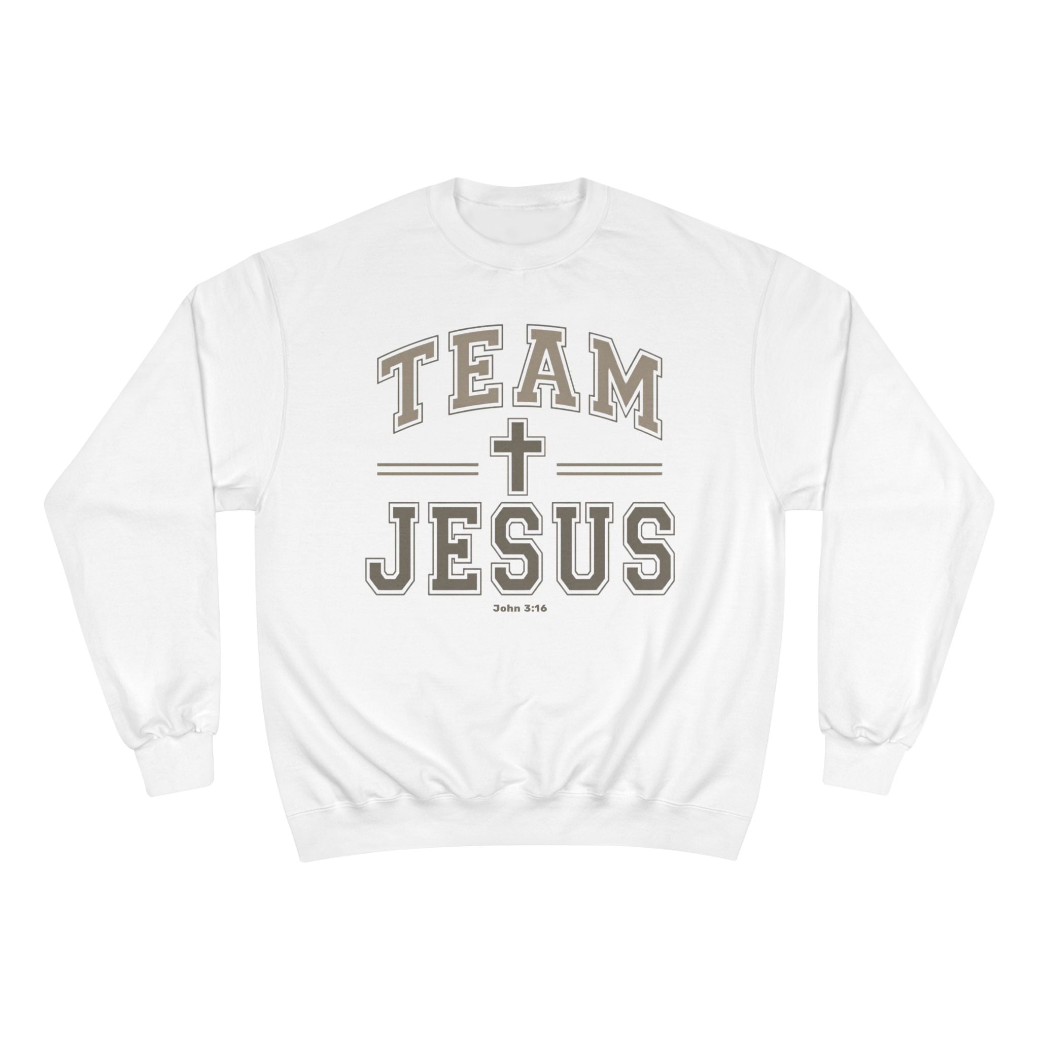 Team Jesus Sweatshirt, Christian Faith Crewneck, Jesus Shirt, John 3:16 Sweatshirt, Christian Gift for Women, Faith Based Pullover