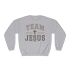 Team Jesus Crewneck Sweatshirt Faith Crewneck, Jesus Shirt, John 3:16 Sweatshirt, Christian Gift for Women, Faith Based Pullover