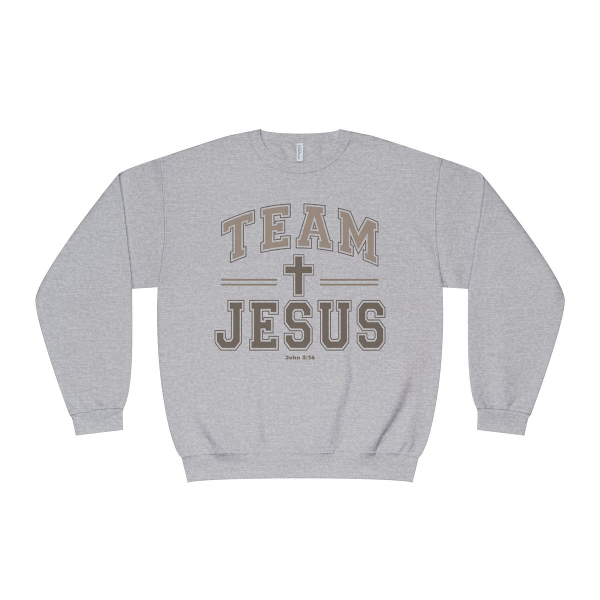 Team Jesus Crewneck Sweatshirt Faith Crewneck, Jesus Shirt, John 3:16 Sweatshirt, Christian Gift for Women, Faith Based Pullover