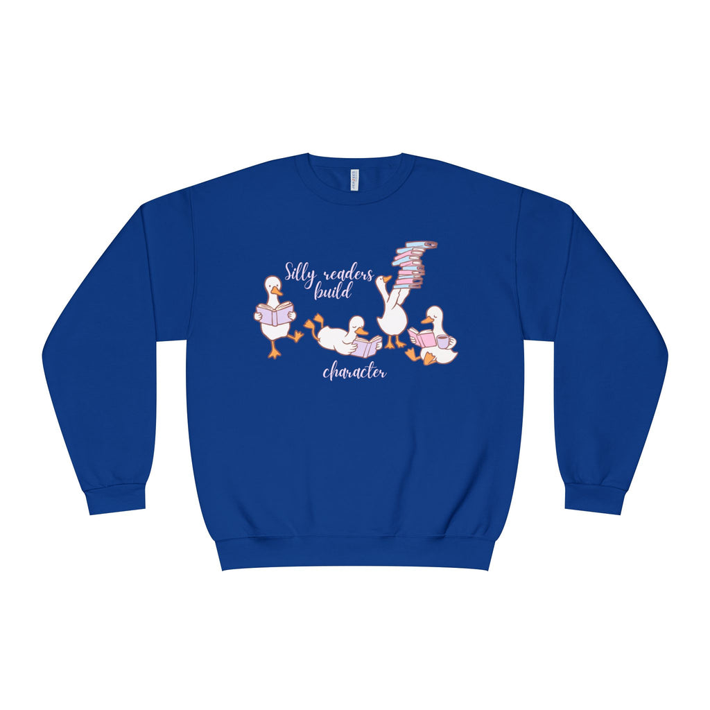 Cozy Reads Crewneck Sweatshirt — Cute Booklover Graphic