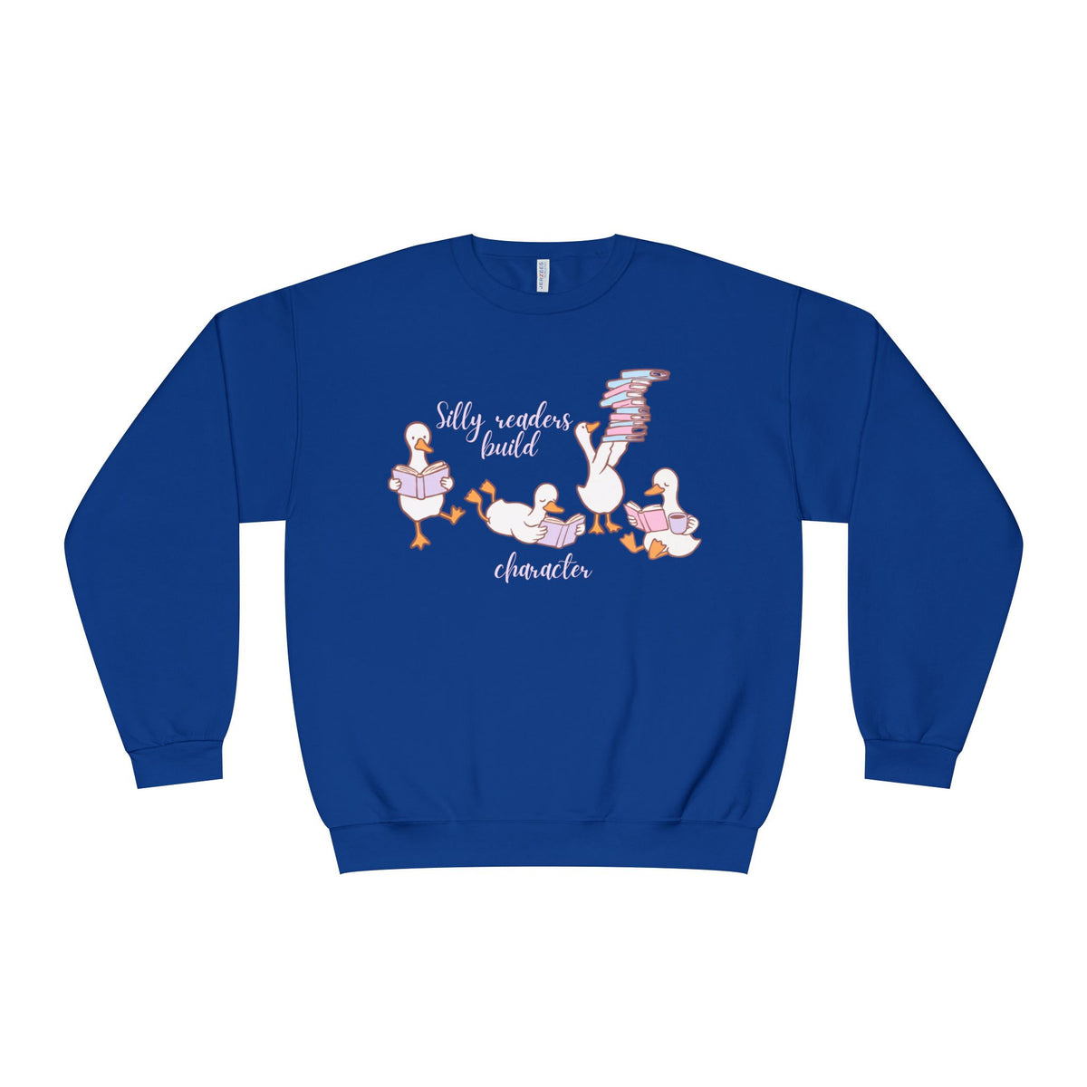 Cozy Reads Crewneck Sweatshirt — Cute Booklover Graphic