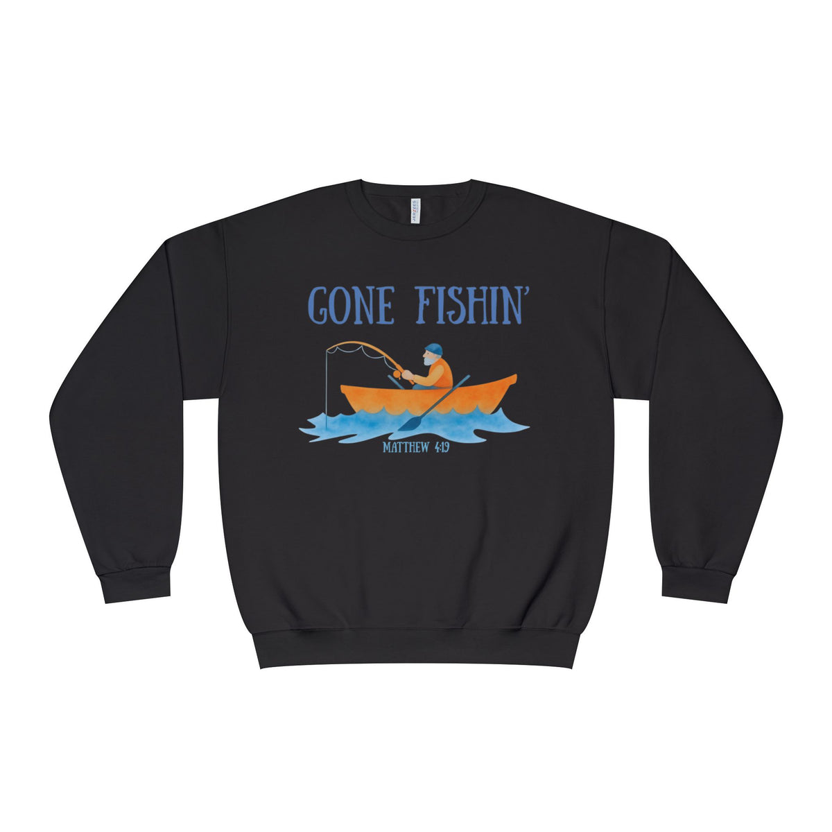 Gone Fishin' Sweatshirt - Cozy Fishing Crewneck for Outdoor Anglers