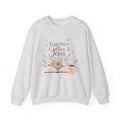 Teacher Sweatshirt, Teacher Coffee Jesus Crewneck, Christian Teacher Gift, Teacher Appreciation Shirt