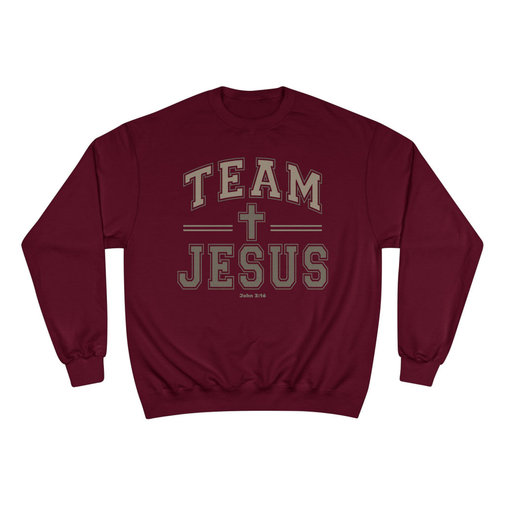 Team Jesus Sweatshirt, Christian Faith Crewneck, Jesus Shirt, John 3:16 Sweatshirt, Christian Gift for Women, Faith Based Pullover