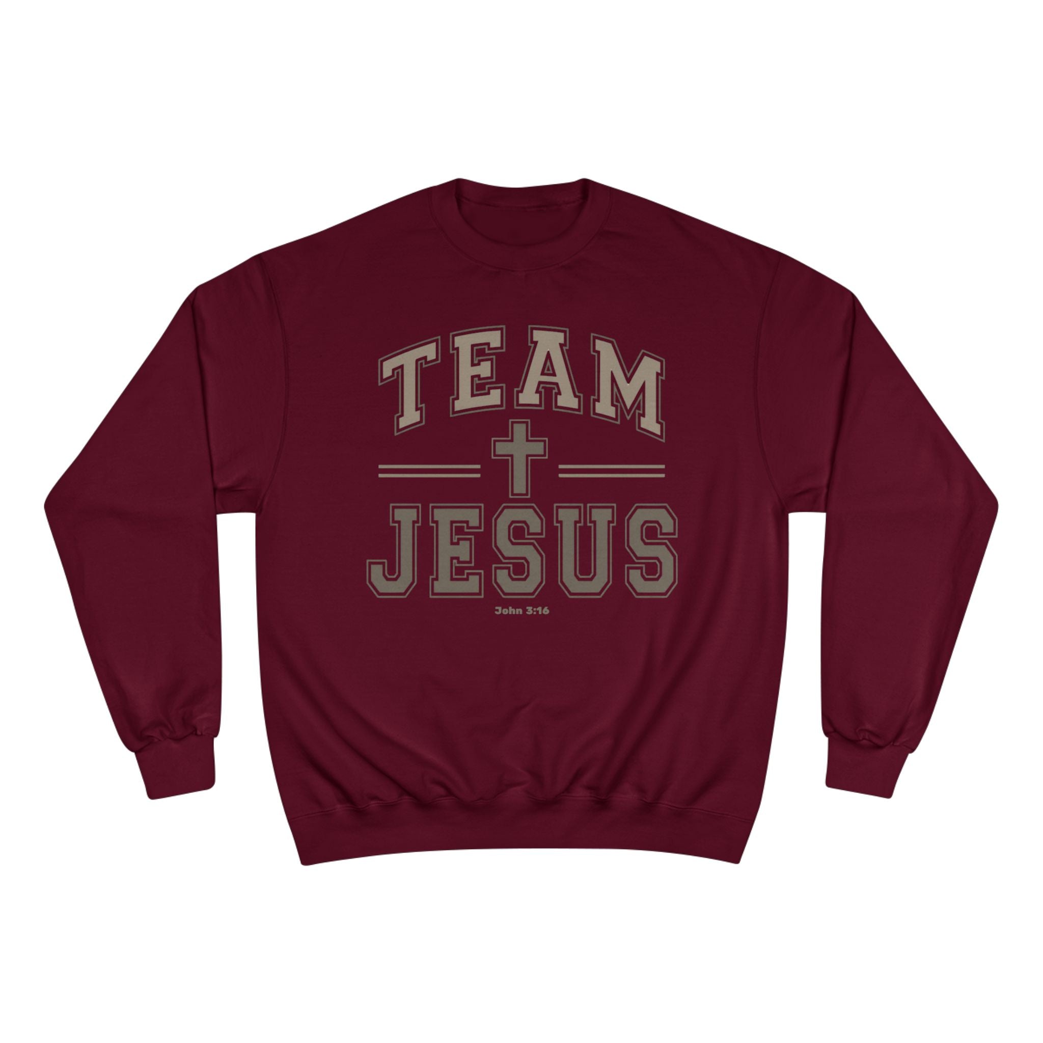 Team Jesus Sweatshirt, Christian Faith Crewneck, Jesus Shirt, John 3:16 Sweatshirt, Christian Gift for Women, Faith Based Pullover