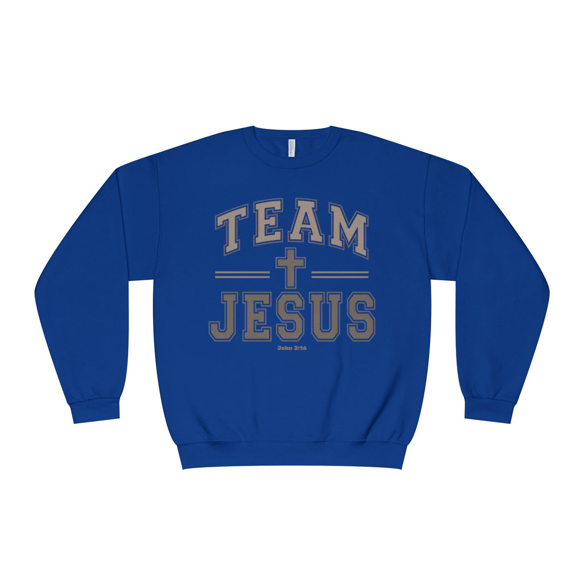 Team Jesus Crewneck Sweatshirt Faith Crewneck, Jesus Shirt, John 3:16 Sweatshirt, Christian Gift for Women, Faith Based Pullover