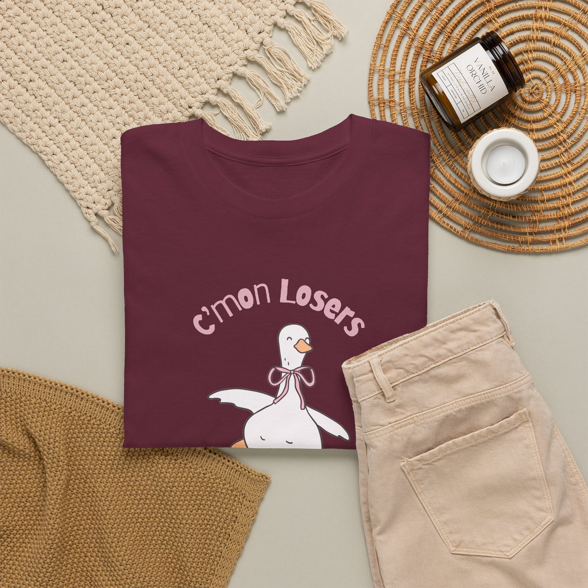 C’mon Losers, We’re Doing God’s Will t-shirt | Funny Christian t-shirt | Silly Goose t-shirt