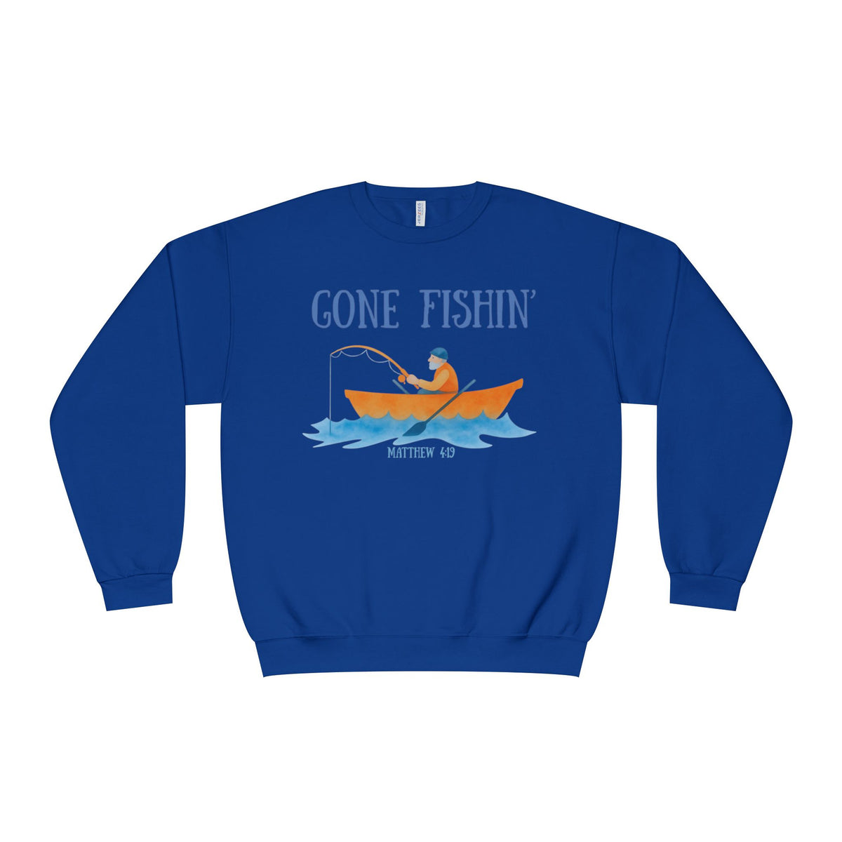 Gone Fishin' Sweatshirt - Cozy Fishing Crewneck for Outdoor Anglers