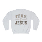Team Jesus Crewneck Sweatshirt Faith Crewneck, Jesus Shirt, John 3:16 Sweatshirt, Christian Gift for Women, Faith Based Pullover