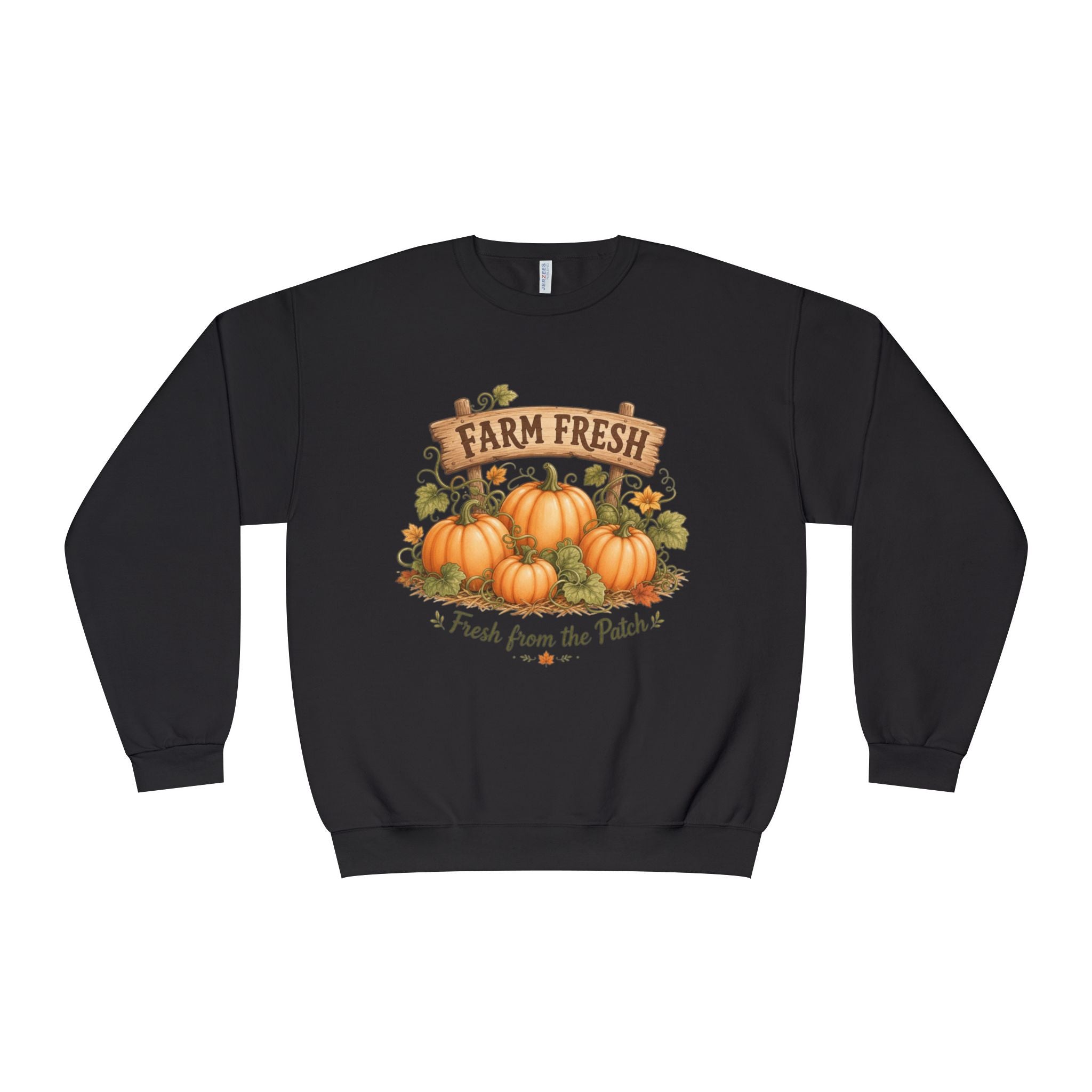 Farm Fresh Pumpkin Sweatshirt, Fresh From the Patch Shirt, Pumpkin Patch Sweatshirt, Fall Farmhouse Shirt, Autumn Pumpkin Gift