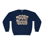GOD Is Good Sweatshirt, Christian Crewneck, Faith-Based Pullover