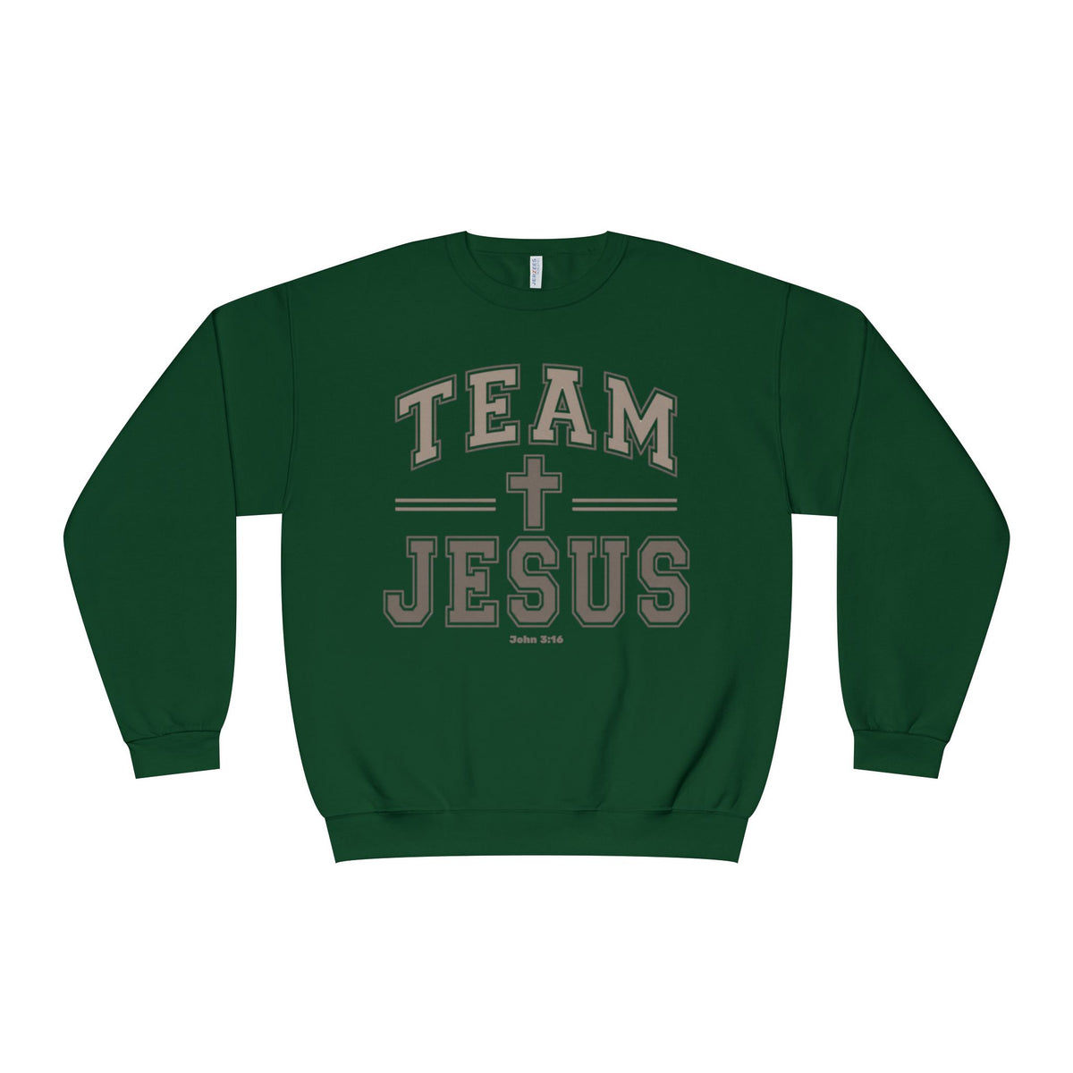 Team Jesus Crewneck Sweatshirt Faith Crewneck, Jesus Shirt, John 3:16 Sweatshirt, Christian Gift for Women, Faith Based Pullover