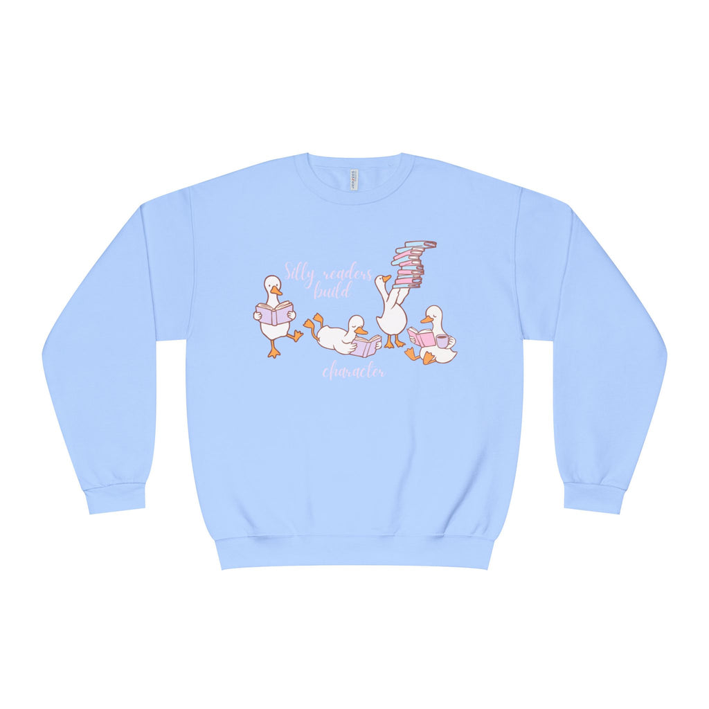 Cozy Reads Crewneck Sweatshirt — Cute Booklover Graphic