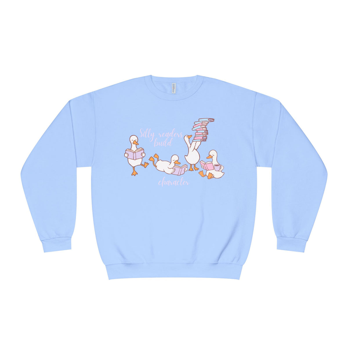 Cozy Reads Crewneck Sweatshirt — Cute Booklover Graphic