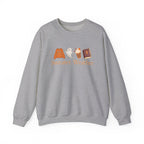 Sweater Weather Sweatshirt, Fall Ghost Sweatshirt, Cozy Autumn Crewneck, Cute Halloween Pullover, Fall Gift