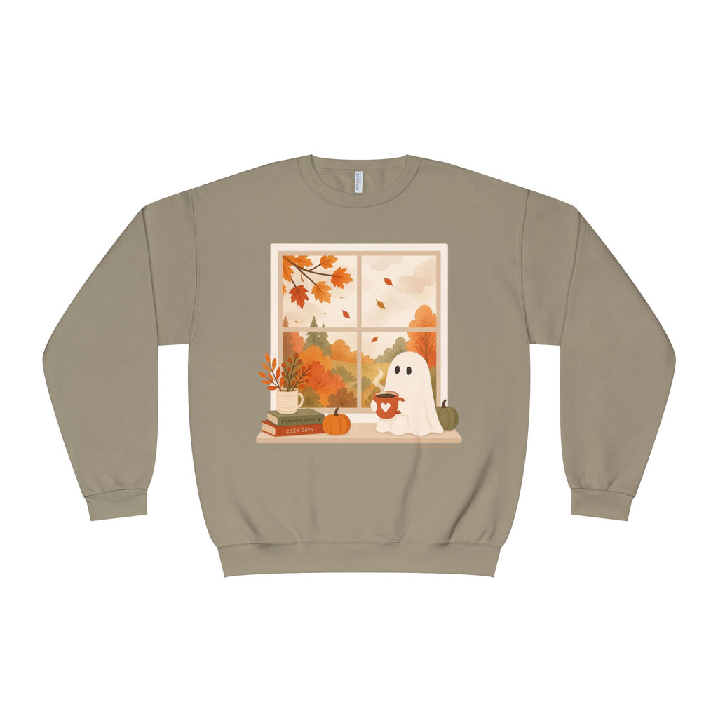 Cozy Little Ghost Shirt, Cute Ghost Sweatshirt, Fall Halloween Shirt, Cozy Halloween Shirt, Autumn Ghost Shirt, Spooky Season Gift