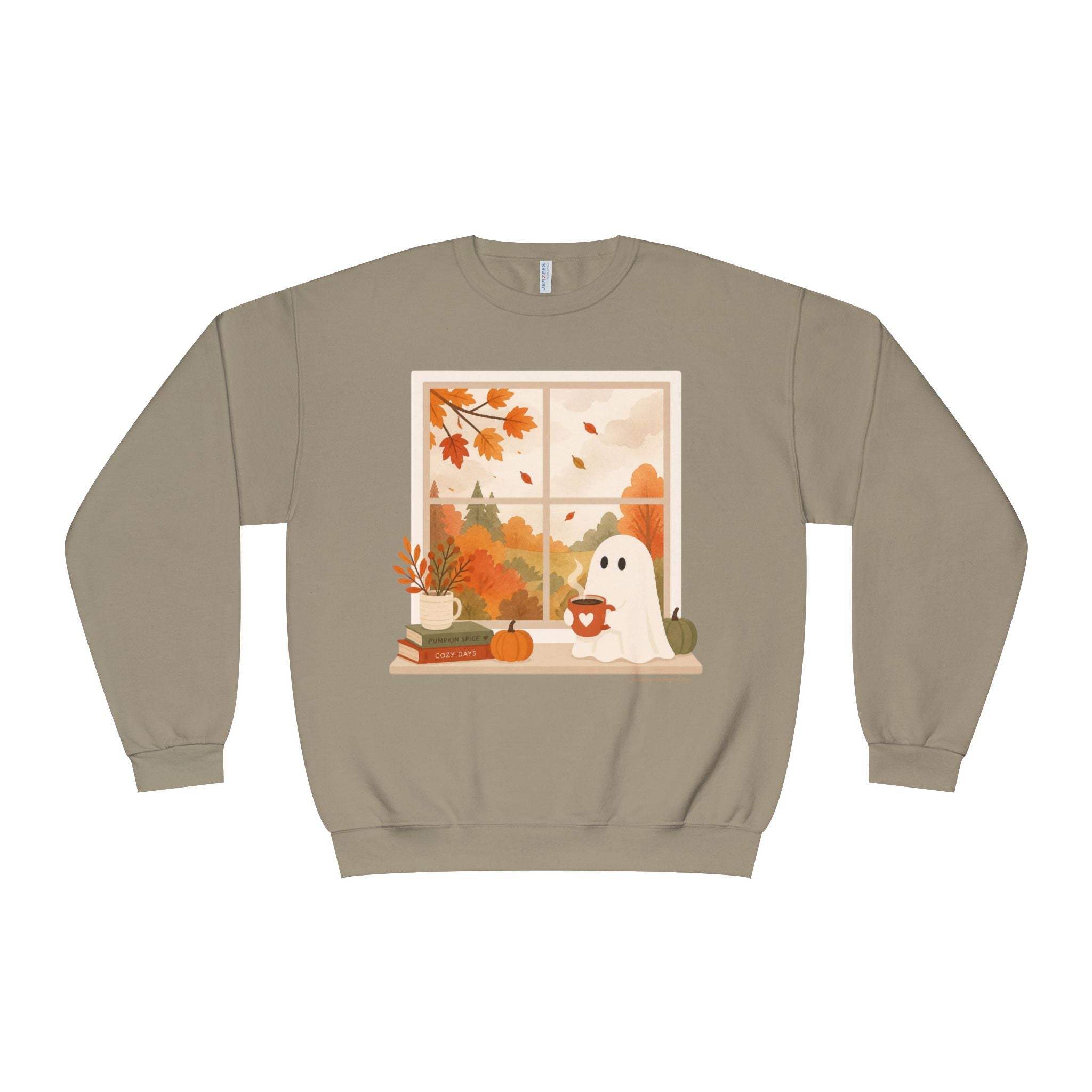 Cozy Little Ghost Shirt, Cute Ghost Sweatshirt, Fall Halloween Shirt, Cozy Halloween Shirt, Autumn Ghost Shirt, Spooky Season Gift