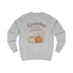 Grateful for This Season Sweatshirt, Fall Floral Shirt, Pumpkin Coffee Sweatshirt, Cozy Autumn Pullover, Thankful Season Shirt
