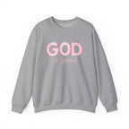 GOD Is Good Sweatshirt, Christian Crewneck, Faith-Based Pullover