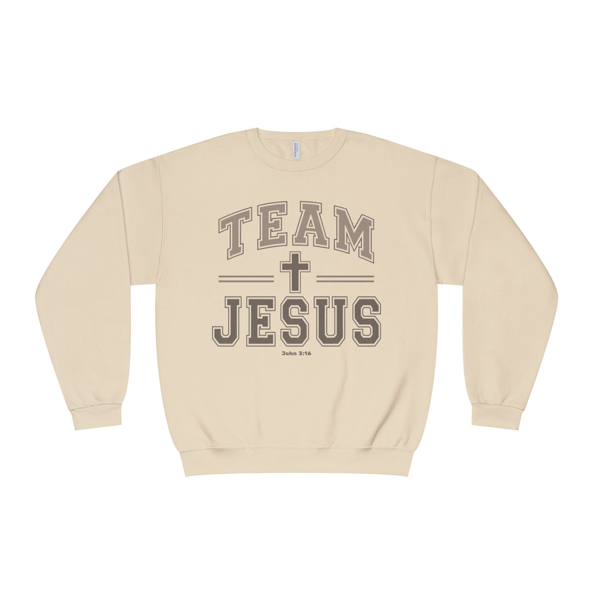 Team Jesus Crewneck Sweatshirt Faith Crewneck, Jesus Shirt, John 3:16 Sweatshirt, Christian Gift for Women, Faith Based Pullover