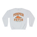 Pumpkin Patch Sweatshirt, Fall Crewneck, Farm Fresh Pumpkin Sweatshirt, Varsity Style Fall Shirt, Cozy Autumn Pullover