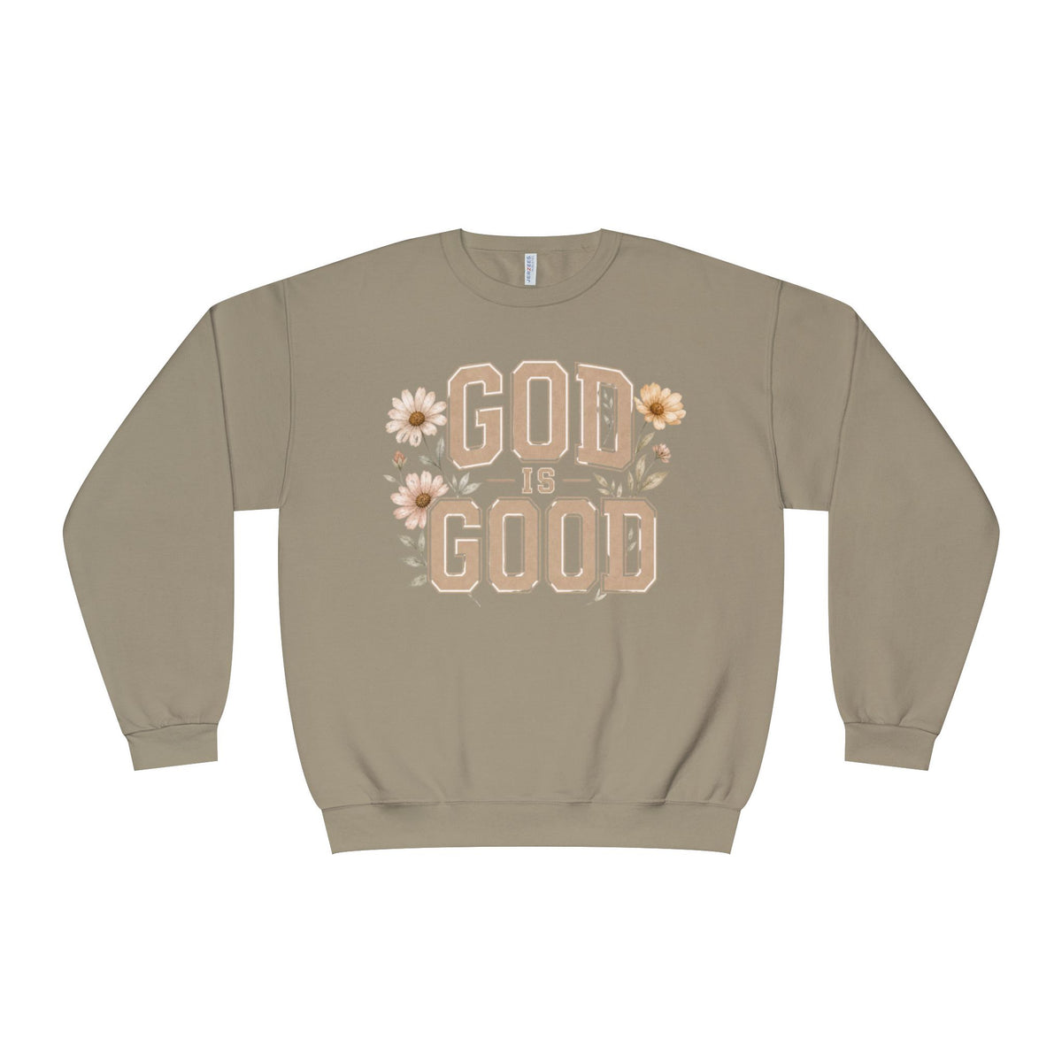 GOD Is Good Sweatshirt, Christian Crewneck, Faith-Based Pullover