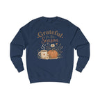 Grateful for This Season Sweatshirt, Fall Floral Shirt, Pumpkin Coffee Sweatshirt, Cozy Autumn Pullover, Thankful Season Shirt