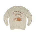 Grateful for This Season Sweatshirt, Fall Floral Shirt, Pumpkin Coffee Sweatshirt, Cozy Autumn Pullover, Thankful Season Shirt