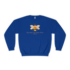 Busy About My Father’s Work Shirt, Christian Bee Sweatshirt, Luke 2:49 Faith Shirt, Christian Women’s Sweatshirt