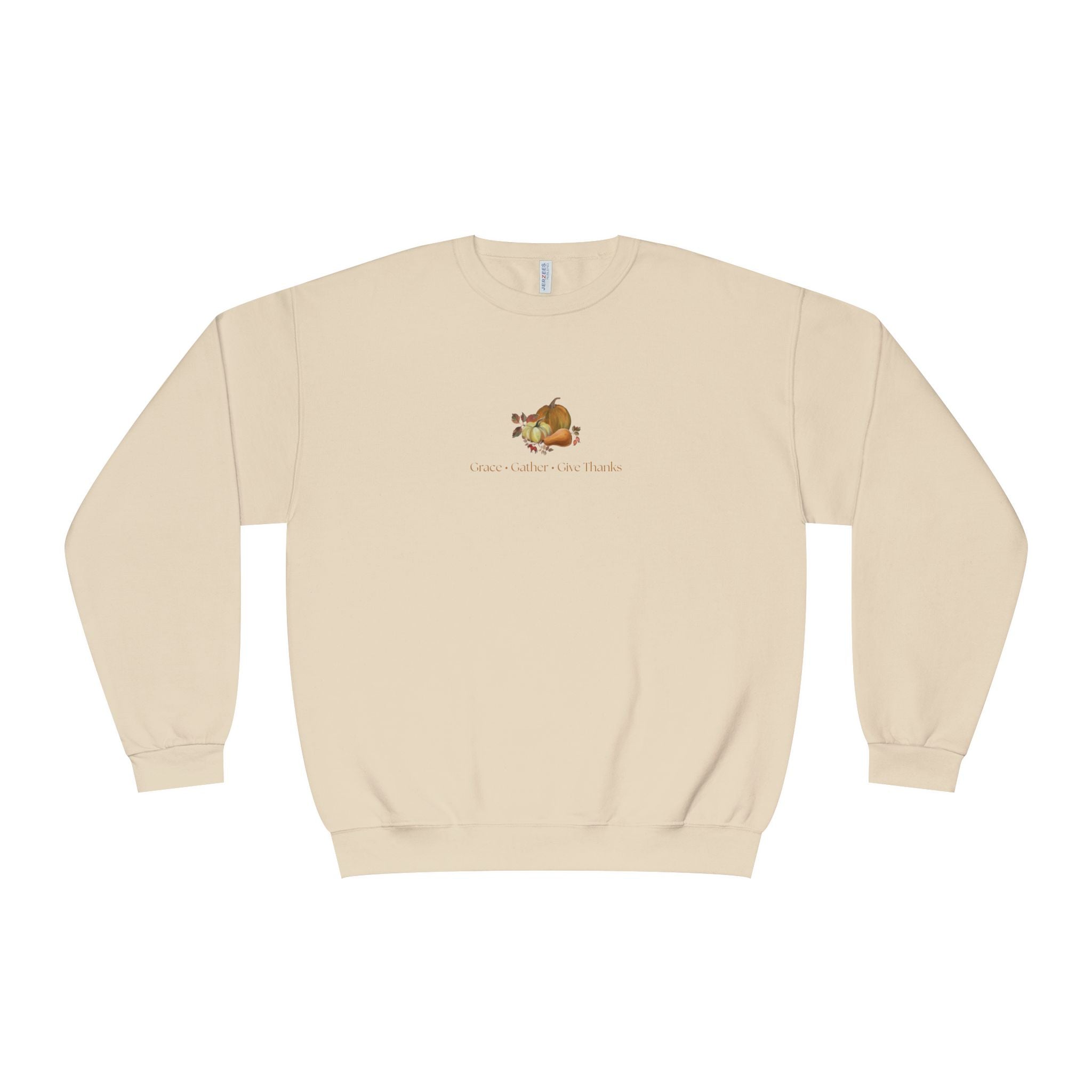 Grace Gather Give Thanks Shirt, Christian Thanksgiving Sweatshirt, Fall Faith Sweatshirt, Women’s Thanksgiving Shirt