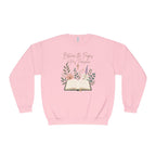 Between the Pages & His Presence Shirt, Christian Book Lover Sweatshirt, Bible Study Shirt, Faith Shirt for Women
