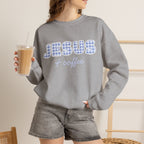 Jesus + Coffee Sweatshirt, Christian Crewneck, Faith Based Pullover