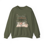 Teacher Sweatshirt, Teacher Coffee Jesus Crewneck, Christian Teacher Gift, Teacher Appreciation Shirt