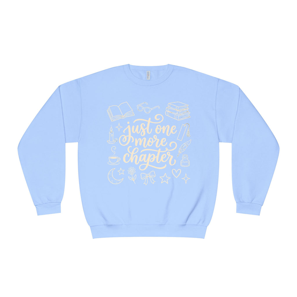 One More Chapter Sweatshirt | Cozy Book Lover Crewneck | Reading Sweatshirt