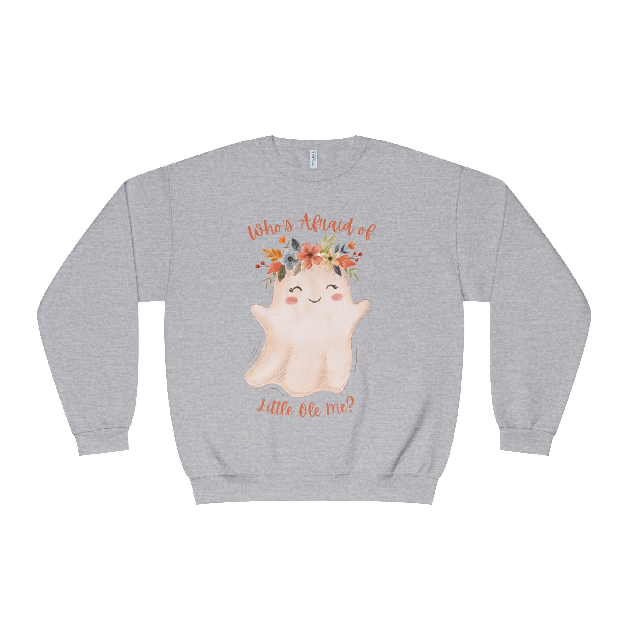 Who’s Afraid of a Little Ole Me Shirt, Cute Ghost Halloween Sweatshirt, Fall Halloween Graphic Sweatshirt, Women’s Spooky Shirt