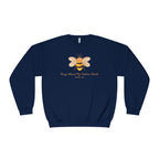 Busy About My Father’s Work Shirt, Christian Bee Sweatshirt, Luke 2:49 Faith Shirt, Christian Women’s Sweatshirt