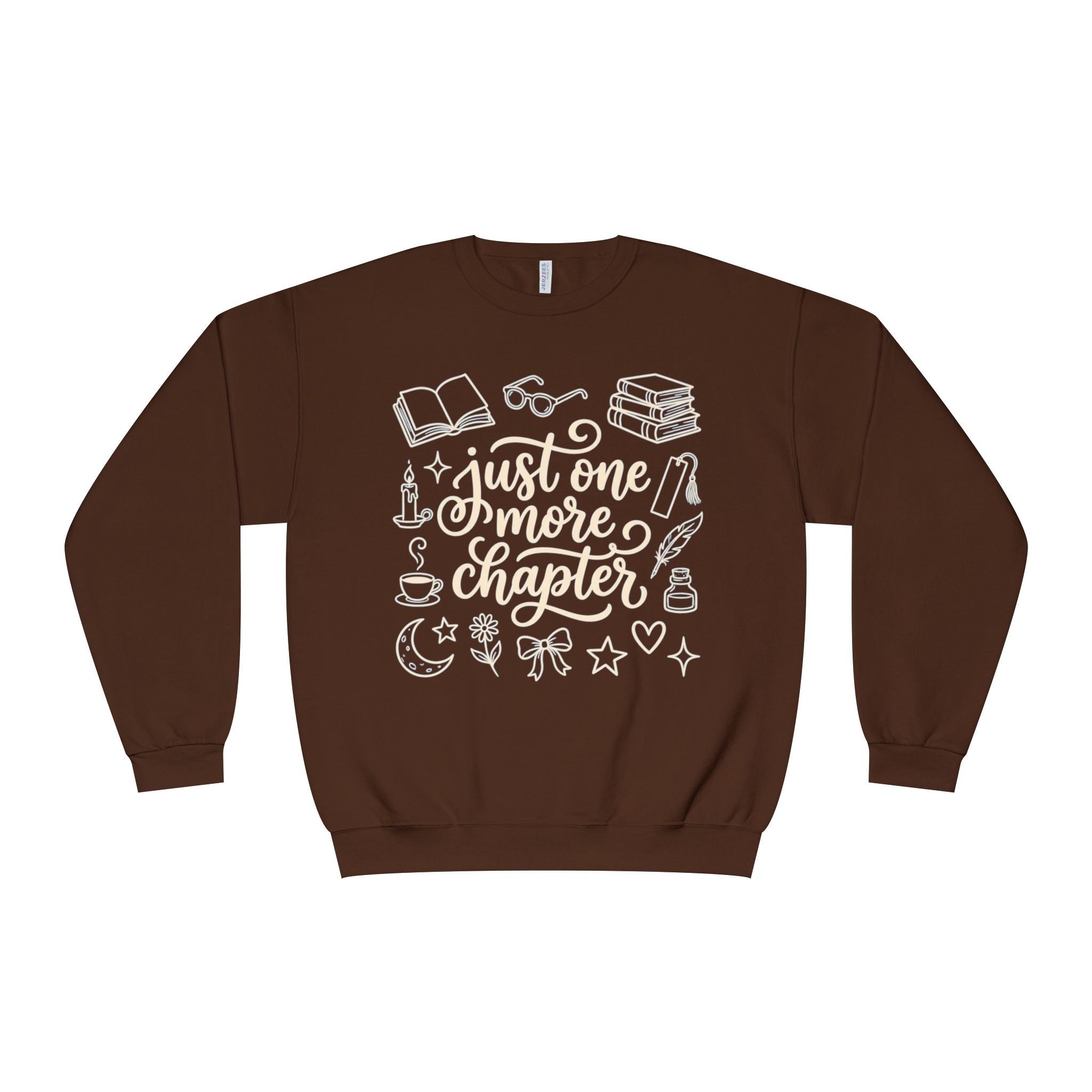One More Chapter Sweatshirt | Cozy Book Lover Crewneck | Reading Sweatshirt