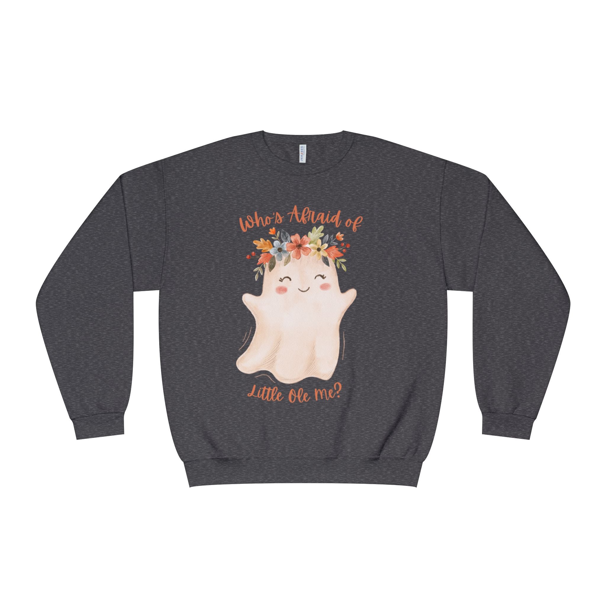 Who’s Afraid of a Little Ole Me Shirt, Cute Ghost Halloween Sweatshirt, Fall Halloween Graphic Sweatshirt, Women’s Spooky Shirt