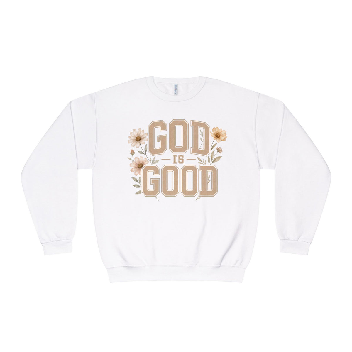 GOD Is Good Sweatshirt, Christian Crewneck, Faith-Based Pullover