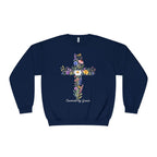 Covered by Grace Shirt, Christian Floral Shirt, Faith Based Shirt, Christian Women’s Gift, Cross Shirt, Inspirational Christian Shirt