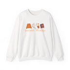 Sweater Weather Sweatshirt, Fall Ghost Sweatshirt, Cozy Autumn Crewneck, Cute Halloween Pullover, Fall Gift