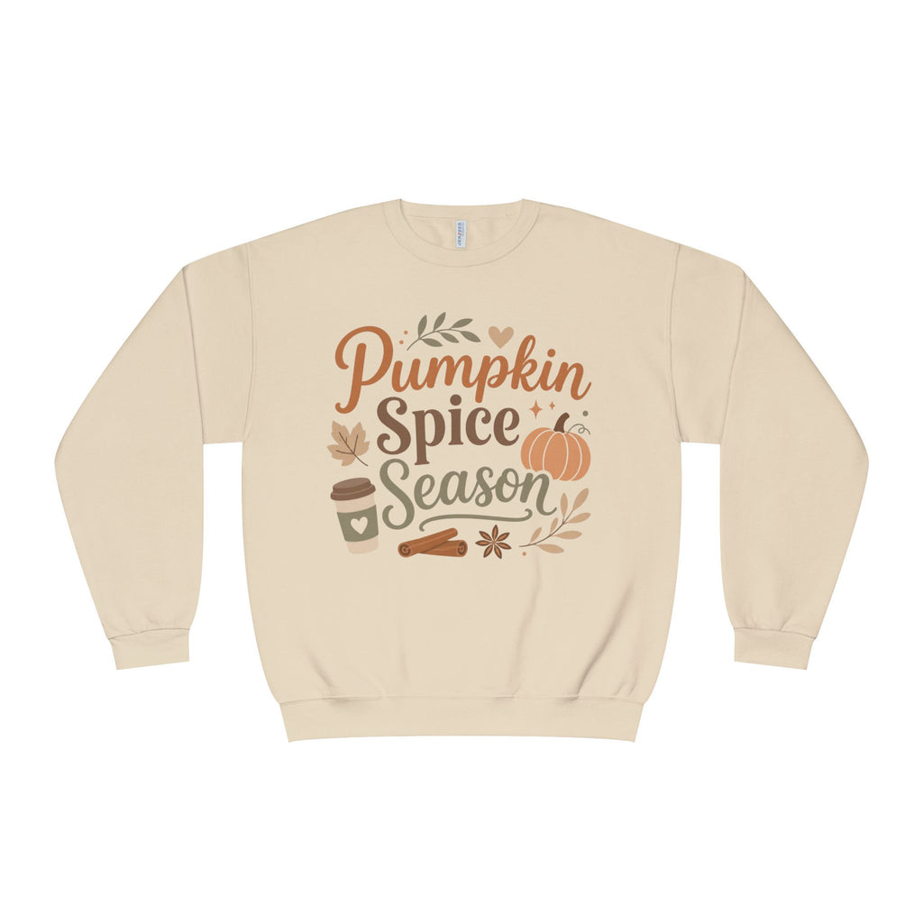 Pumpkin Spice Season Sweatshirt, Fall Coffee Shirt, Pumpkin Spice Crewneck, Autumn Pullover, Cozy Fall Sweatshirt, PSL Shirt